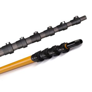 OEM ODM Carbon Fiber Tube Eco Friendly Telescopic Boom Pole For Flag