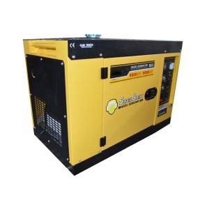 New Design 186F Single Phase 5KW Small Portable Generators with Electric start