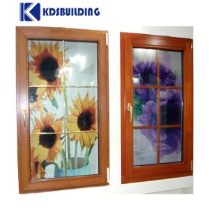 KDSBuilding Modern Solid Grill Design Mosquito Anti Theft Double Glaze Wooden
