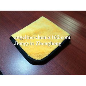 China soft handfeel premium microfiber plush towels on sale