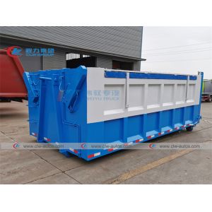 Sinotruk 10t Hook Lift Garbage Truck With Hydraulic Tipping Box