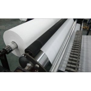 Plate Non Woven Slitting Machine / Automatic Stretch Film Slitting Rewinding