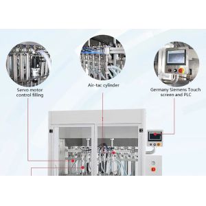 2500bph Oil Bottle Filling Machine