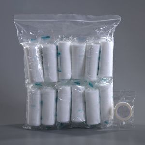 Medical Gauze Premium Breathable Stretched PBT Bandage Transfix Elastic Bandage
