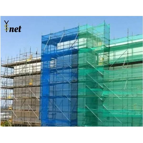 Corrosion Resistant Blue Scaffold Netting 50m - 200m Safety Nets For Constructio
