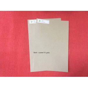 Recyclable Pulp Material Clay Coated Paper / Duplex Board White Back