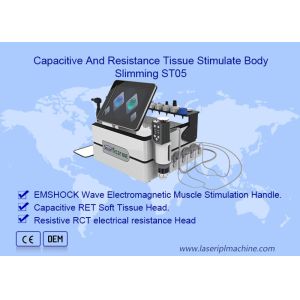 China 3 In 1 Smart Tecar Pain Relief Physical Therapy Ems Shockwave Machine For ED Treatment on sale