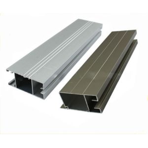 Kitchen Cabinet Aluminium Profile , Powder Coated Extruded Aluminum Profiles