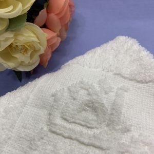 Hemmed 30x30cm Airline Jacquard Towel
