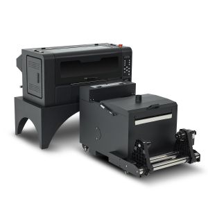 XP600 Print Head Compatible 17 Inch Dual A2 DTF Printer With Printing And Powder