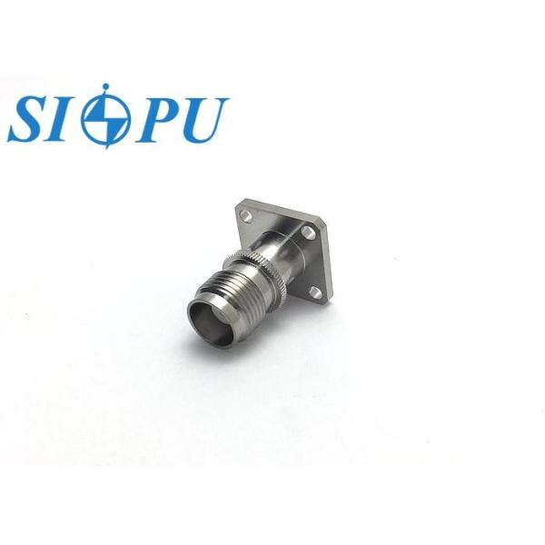 TNC Female RF Coaxial Receptacle – Self-Locking (Radially Meshing), Compatible