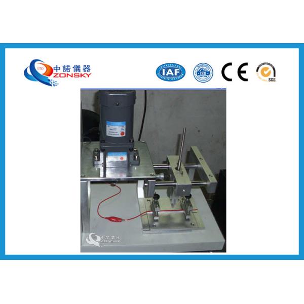 Wire Cover Abrasion Testing Equipment For Communication Cable Insulation Skin