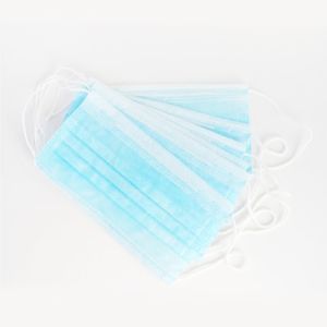 China Melt Blown Single Use 3 Ply Non Woven Face Mask on sale
