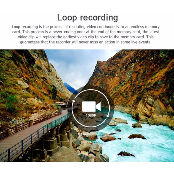 HD 1080P dash camera dual lens Super Capacitor FHD 1080P Novatek 96655 AR0330 6G Lens Video Recorder