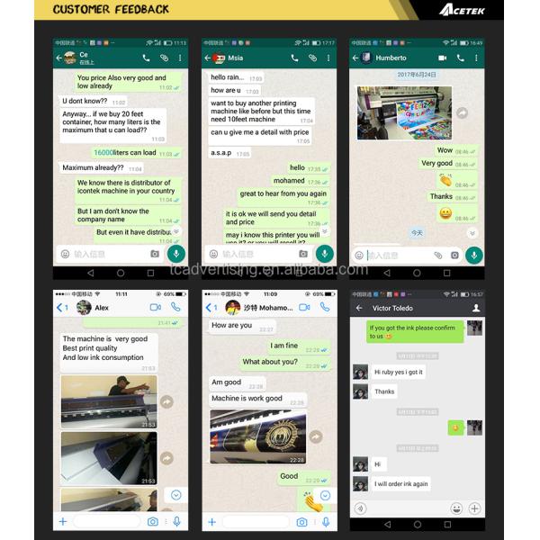 Acetek 6090 Digital Uv Flatbed Printer Industrial XP600 Printhead