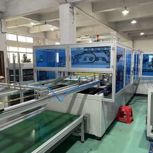 Quality Intelligent Trapezoidal Air Filter Bag Machine, Non-woven Fabric Product Manufacturing Machine for sale