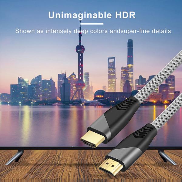 2M High Speed HDMI Cable 4K HDMI Male To HDMI Male