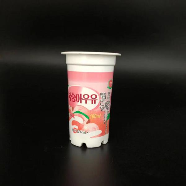 Buy 90mm Cover PP Disposable Yogurt Cups With Lids  320ml ODM at wholesale prices