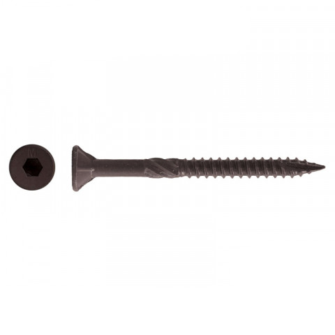 Buy Hex Drive Bugle Batten Screw 410 Stainless Steel Deck Screws Kesternich Dacrormt Coating at wholesale prices