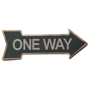 Arrow Shape Vintage Metal Sign ,Printing Signs Bar Pub Home Cafe Restaurant Wall