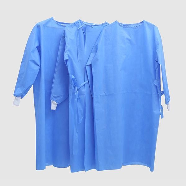 Buy AAMI Level 3 EO Sterile Disposable Surgical Gowns With Knitted Cuff at wholesale prices