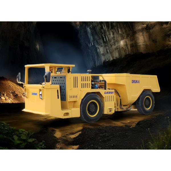 DERUI DRUK-6 Small Underground Gold Mine Loader Copper Mine Loader Truck Mining Truck