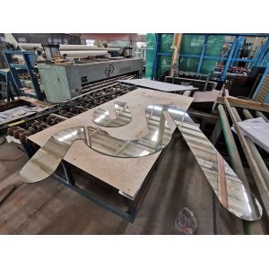 Scratchproof CNC Processed 2440x5000mm Standard Glass Panels