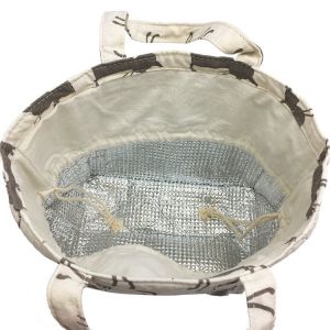 Cotton Fabric Insulated Beach Bags Outdoor Fitness Innovative Anti Bacterial