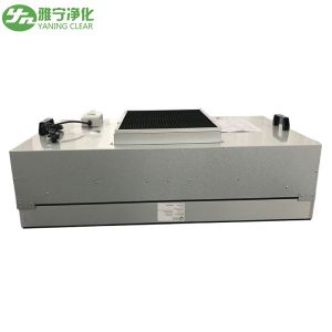 YANING FFU Fan Filter Unit Powder Coated Steel Material for Cleanroom Ceiling