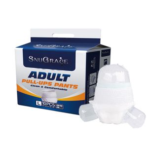 Snugrace Adult Underwear Diaper for Incontinence Men Women Pull Up Briefs Pants Type