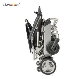 China Lightweight Aluminum Foldable Power Electric Wheelchair Handicapped on sale