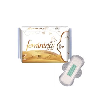 OEM Winged Women Sanitary Napkin Feminine Cotton Pads Breathable ISO9001