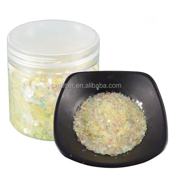 DIY size Diamond Dust Glitter Silver Glitter Powder Highlight Party Makeup A Game-Changer for Nail Beauty