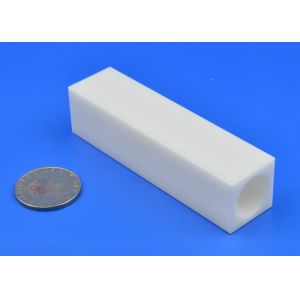 High Flexural Strength Square Ceramic Tube Zirconia Material High Hardness