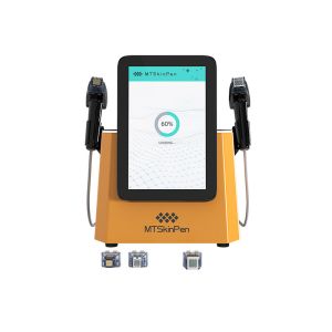 China Professional White Microneedling Machine With Single Handle Operation on sale