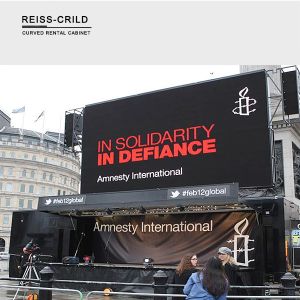 SMD3535 1R1G1B 290W/sqm Outdoor LED Advertising Screens