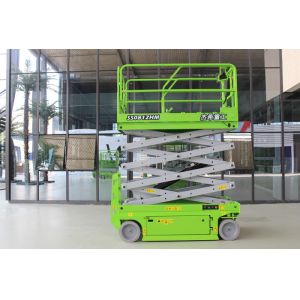 China Mobile 10m Self Propelled Scissor Lift with 450kg load capacity on sale