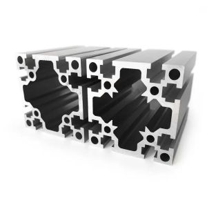Extruded Aluminum Channel Profile With Custom Dimensions Anodized Finish