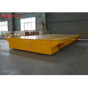 Metal Industry Cast Steel Wheel Battery Transfer Carts On Rail