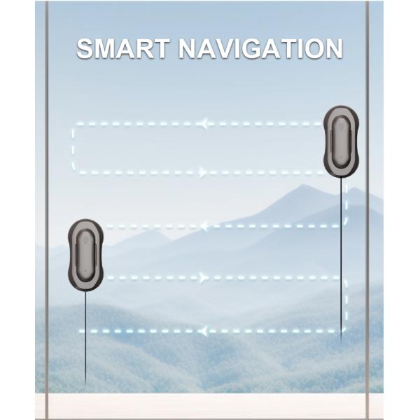 Glass Safe Anti Drop Window Washing Cleaning Vacuum With Spray Windows Cleaner Robot