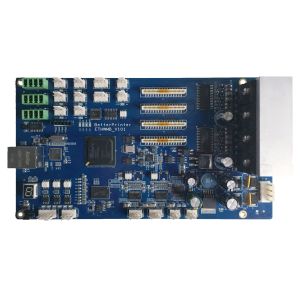 Network Interface DX5 double head inkjet printer system use for spurt draws