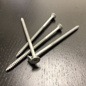 Class 4 Galvanised Batten Screws 125mm Bugle Head 14G For Decking