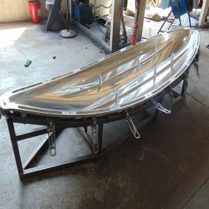 Plastic Kayak Roto Mold Tooling With Rotomolded Canoe By Boat