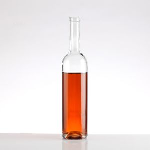 7.1cm Cork Top Empty Whiskey Bottle 500 or 750 ml Capacity for Tequila Vodka and