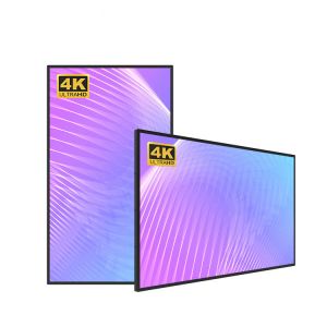 Quality 50&quot; Wall Mount Lcd Panel Ultra Thin Narrow Bezel Screen 450Nits for sale
