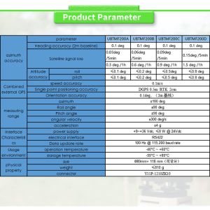 UNIVO UBTMF200Y Small Fiber Optic Micro Inertial Tight Combination with