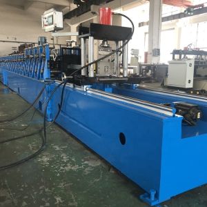 18.5KW Slotted Channel Making Machine With Hydraulic Decoiler