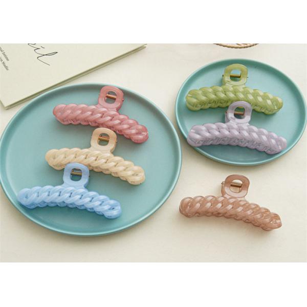 Lactic acid bacteria series decorations Jelly chain clip versatile hair clip