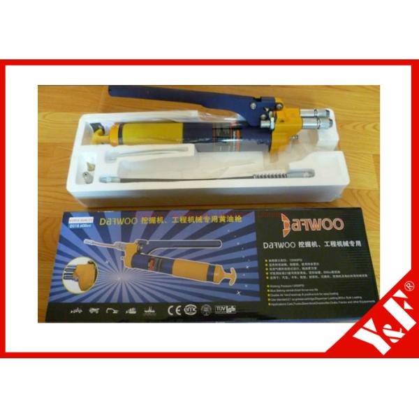 Construction Machinery Heavy Duty Grease Guns Pistol Grip Sets Double Tips