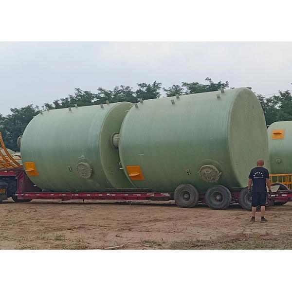 18m3 Vertical Frp Water Purification Tank Filament Winding Light Weight